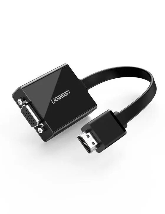 UGREEN HDMI to VGA Converter 25cm (Black)