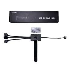 Lian Li USB 2.0 1-to-3 Hub Black