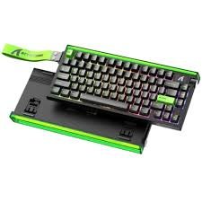 ATTACK SHARK R85 HE Rapid Trigger Keyboard Magnetic Switch with Custom Lightbox – Black