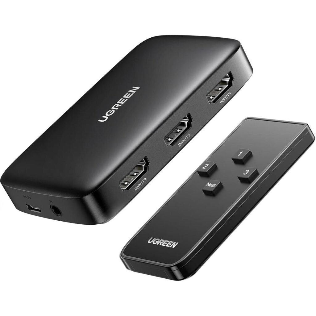 UGREEN HDMI Switcher 3 In 1 Out 4K@30HZ